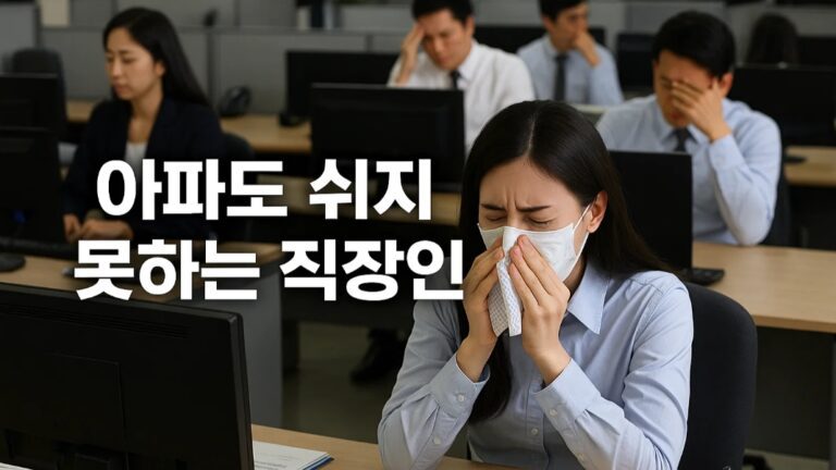 시민단체 “직장인 10명 중 4명 아파도 유급병가 못 써”
