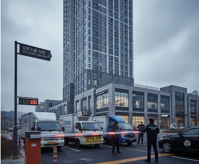 상가 조업 차량 주차 막은 아파트 대표회의… 법원 ‘공유대지 사용권 침해’ 인정