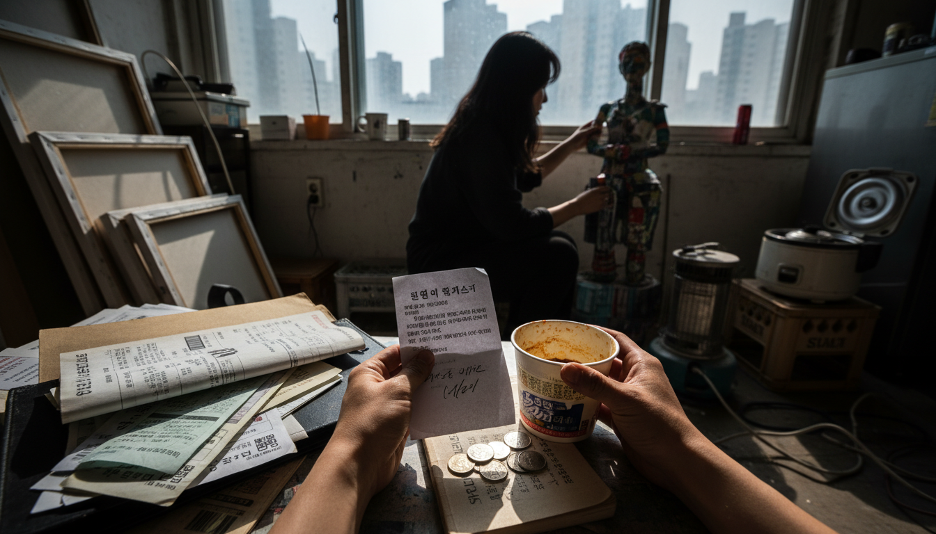 프리랜서 예술노동, 계약서보다 먼저 흔들리는 생계의 구조