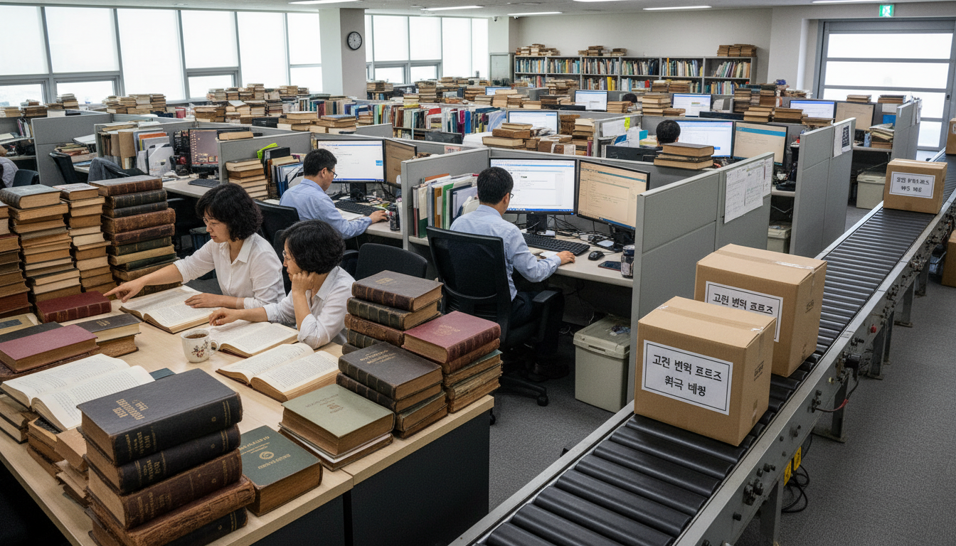 원전 번역 부족, 고전과 인문이 한국 독자에게 늦게 도착하는 이유