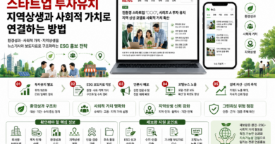 스타트업 투자유치, 지역상생과 사회적 가치로 연결하는 방법
